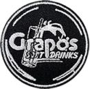 Grapos Stoffaufnäher 5 cm